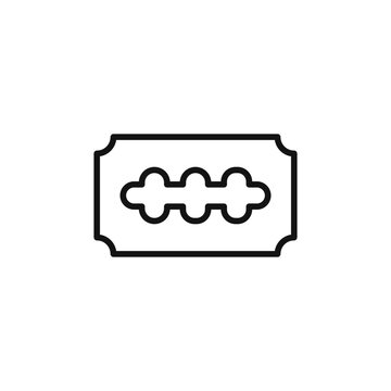recommend clip art: Blade razor logo sign vector outline