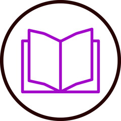 Learning Resources Vector Line Purple Circle Black