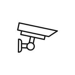 surveillance logo sign vector outline