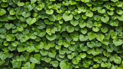 Green Vine Leaf Wall