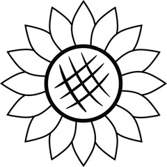 Flower and Florals simple icon 