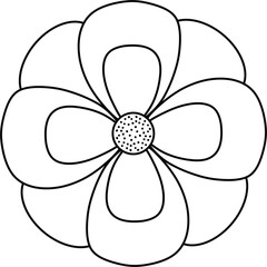 Flower and Florals simple icon 