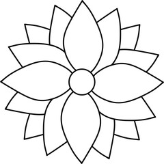 Flower and Florals simple icon 