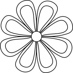 Flower and Florals simple icon 