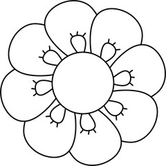 Flower and Florals simple icon 