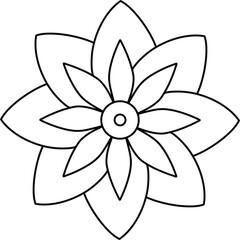 Flower and Florals simple icon 