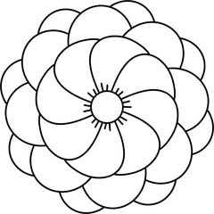 Flower and Florals simple icon 