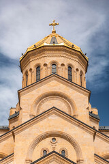 Fototapeta premium The Holy Trinity Cathedral of Tbilisi, Georgia