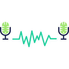 Podcast Soundwave Icon
