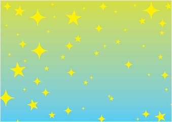光の煌めきと明るくポップな背景画像