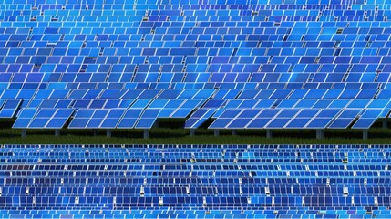 Solar Panel Array: A View from Above