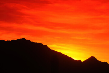 Red Sunset Arizona