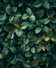 Green leaves background