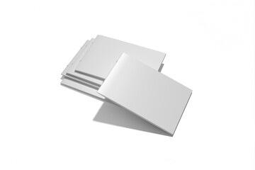3D rendering magazine and book  cover for the best presentation of your product mockups