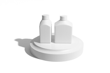 3D rendering bottles  for the best presentation of your product mockups