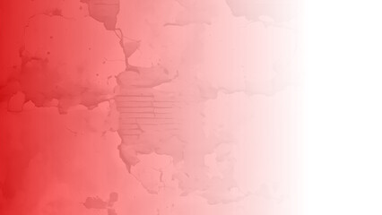 Fototapeta premium Red to white wallpaper. Elegant gradient Background fading from Red to White. Red Abstract background Flowing White from Right to Left. features a captivating display of vibrancy.Background Copy Space