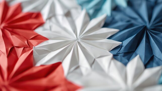 AIpowered origami fireworks unfold into intricate designs that mimic real pyrotechnics