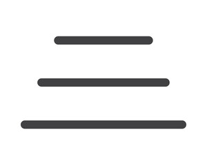 Hamburger menu icon, buttons for website, UI navigation, mobile app, presentation. Vector design elements and user Interface icons.