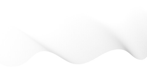 Fototapeta premium Vector minimal technology diagonal white blend line dynamic frequency flow futuristic smooth digital line creative wave blend pattern. abstract swoosh speed wave lines modern stream background.