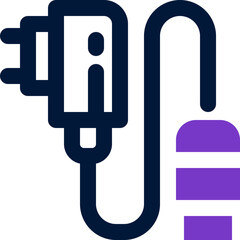 adapter icon. vector dual tone icon for your website, mobile, presentation, and logo design.