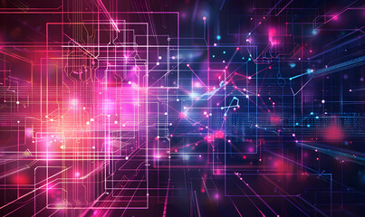 Fototapeta premium graphic backgrounds related to technology, communication, and the internet