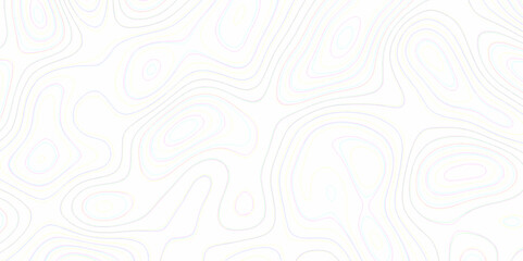 Natural printing illustrations of maps. topographic map in contour line light topographic topo contour map and ocean topographic line map