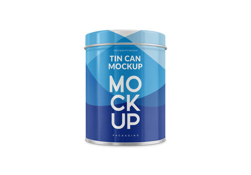 Tin Can Mockup