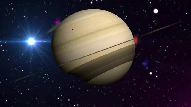 Astronaut, Planet and space.