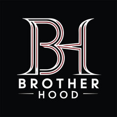 BROTHERHOOD 3D writing is black and cool