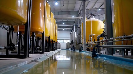 Innovative Factory Utilizing Rainwater Harvesting for Sustainable Industrial Processes