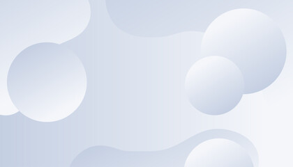 White and grey abstract wave background.  Creative illustration for poster, web, landing, page, cover, EPS 10
