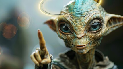 Mysterious alien greets humans on camera, Close Encounters of the Third Kind