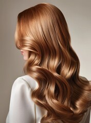 Fototapeta premium hair of a woman