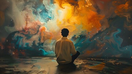 Obraz premium chello background genrated by AI