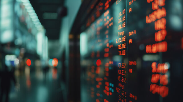 Close-up wall with numerous numbers