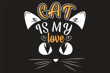 Typography t shirt design vector art 