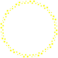 Star frame illustration. Blank copy space of logo for your design. 