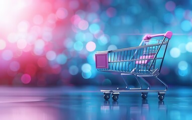 An abstract representation of a virtual store or ecommerce platform