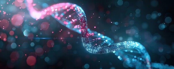 An abstract visualization of a datadriven approach to personalized medicine