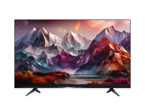 lcd tv television isolated