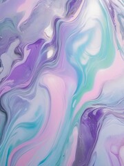 Fototapeta premium 3D Neon Holographic Abstract Wallpapers