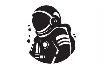 Blast Off into Space: Chic Astronaut T-Shirt Design