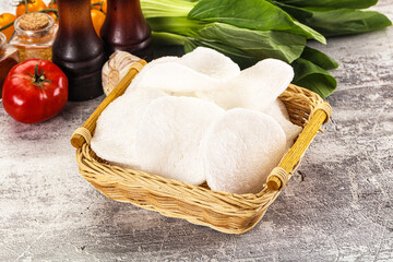 Viietnamese crab chips for snack