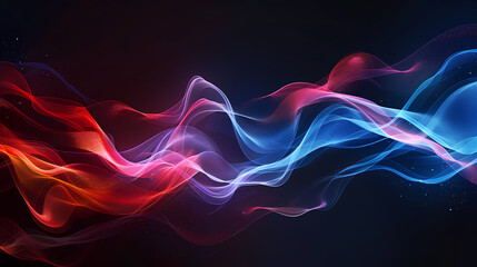 Energy waves, sound or music abstract concept