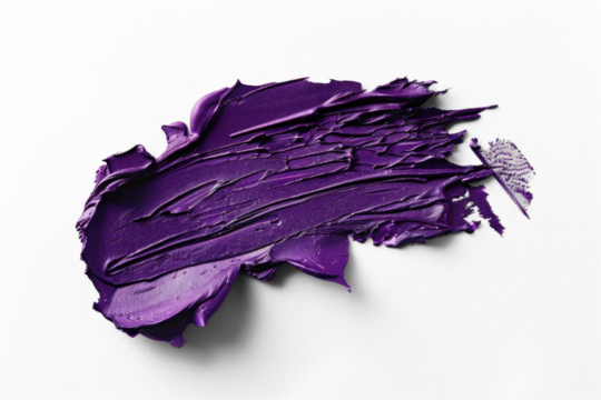 Purple Paint Smear