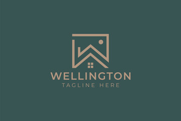 Property Real Estate House Logo Modern Business Construction Sign Symbol Wellington New Zealand
