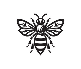 Fototapeta premium bee clipart vector design,awesome hiking svg,high resolution printable hiking atwork