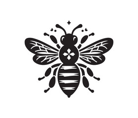 bee clipart vector design,awesome hiking svg,high resolution printable hiking atwork