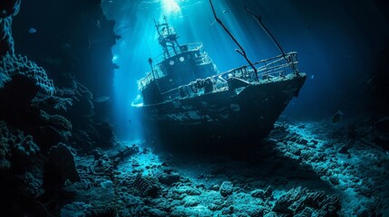 The ocean's depths hold mysteries beyond imagining, waiting to be uncovered by intrepid explorers.
