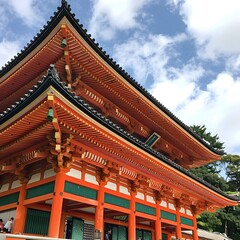 Tourists visiting Kiyomizu-Dera Temple in Kyoto, Japan